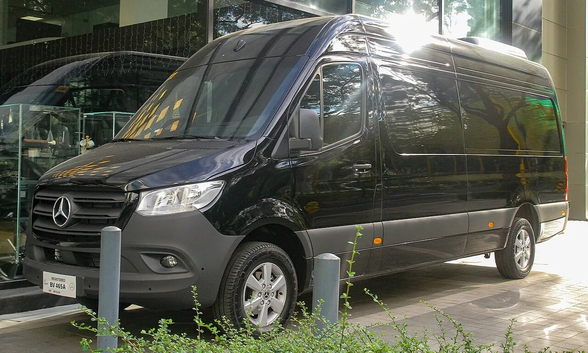 Mercedes Sprinter private transfer vehicle