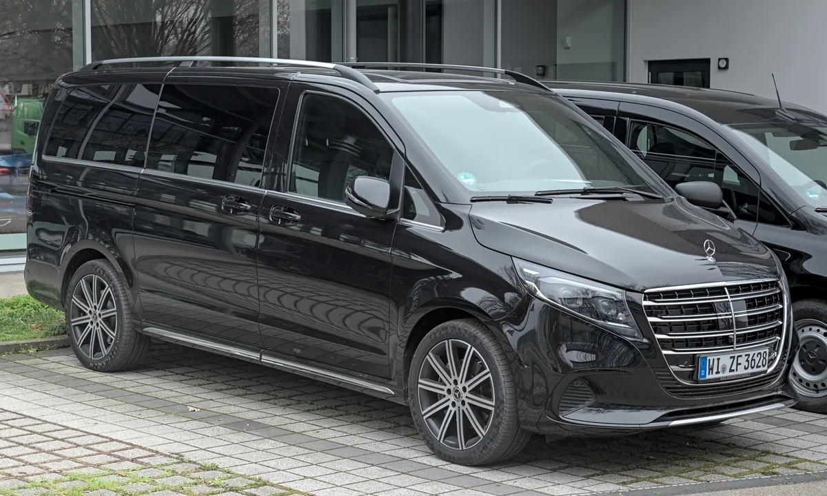Mercedes V-Class private transfer vehicle